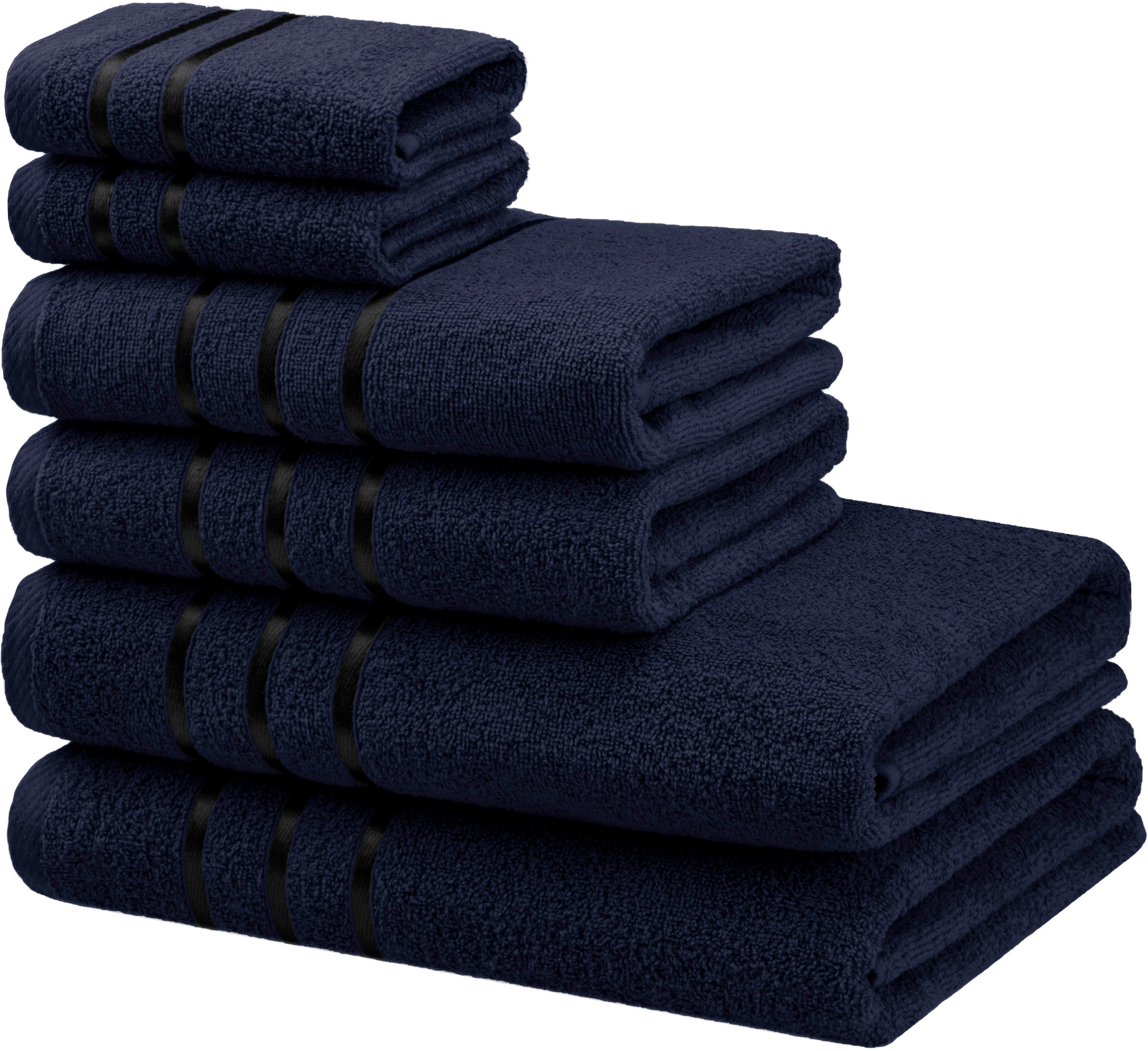 Handtuch Set Clement, Duschtücher, Handtücher, Seiftücher