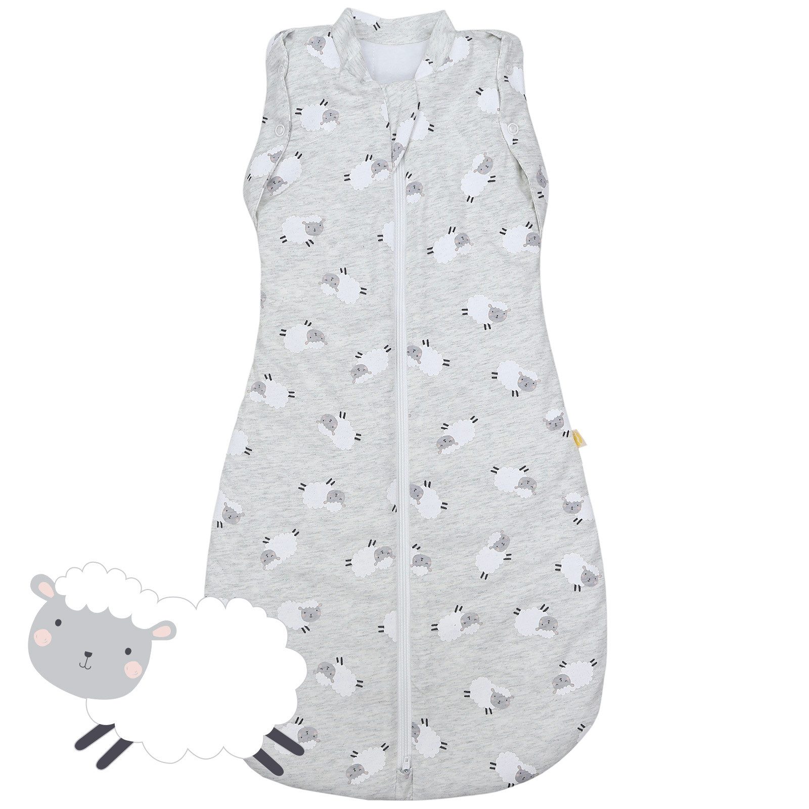 Schlummersack Kinderschlafsack Babyschlafsack,Pucksack, Swaddle 2.5 Tog OEKO-TEX zertifiziert