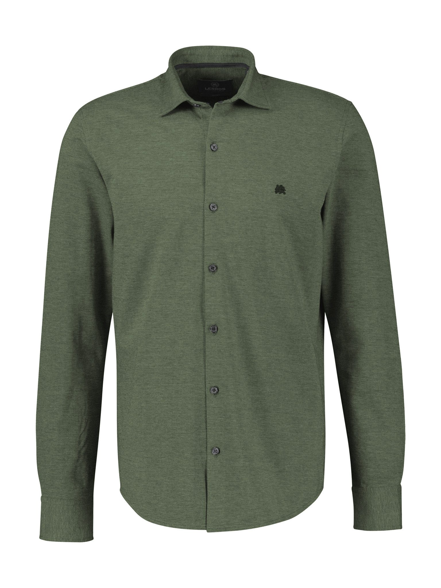 LERROS Langarmhemd mit Logo Stickerei günstig online kaufen