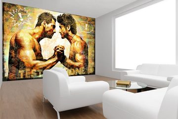 WandbilderXXL Fototapete Testosterone, glatt, Retro, Vliestapete, hochwertiger Digitaldruck, in verschiedenen Größen