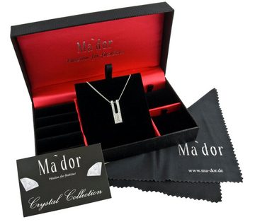 Mador Collier-Set Halskette mit drei Diamanten