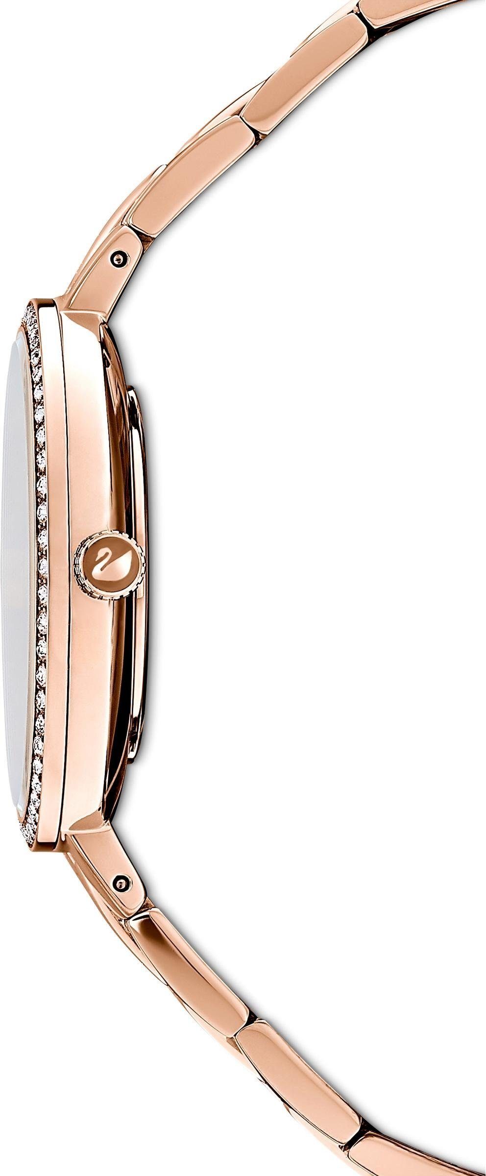 Swarovski Quarzuhr COSMOPOLITAN 5517800, Armbanduhr, Damenuhr, Swarovski-Kristalle, Swiss Made