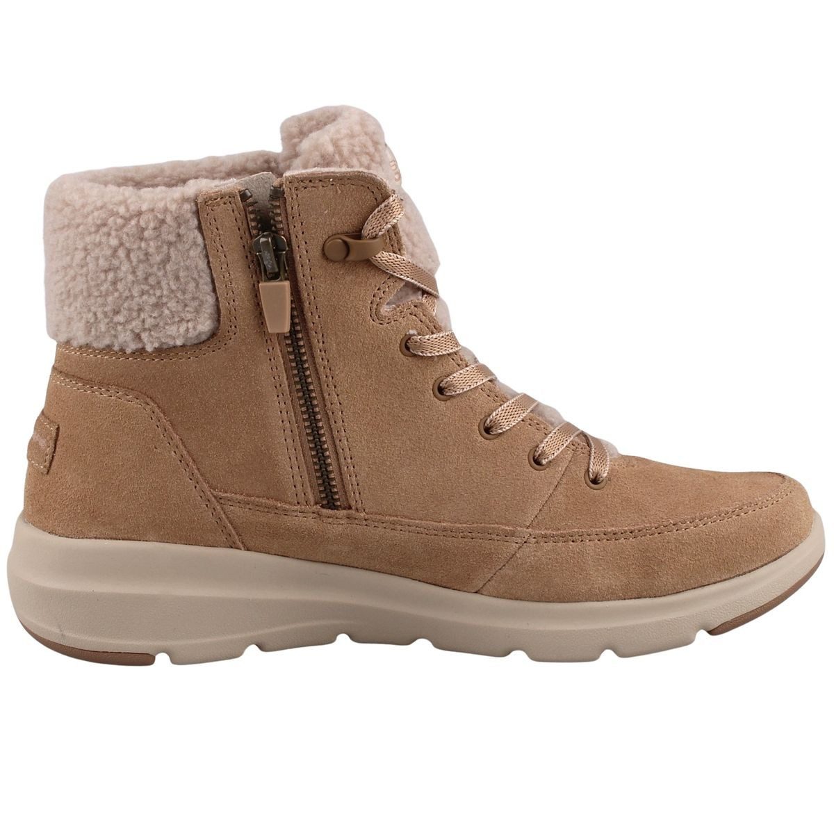 Skechers 144233-CSNT Stiefelette Damen-Lederboot, wasserabweisend mit leichter ULTRA GO®-Dämpfung – Bild 2 von 5