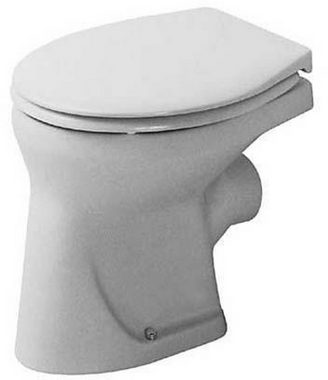 Duravit WC-Komplettset Duravit Stand-WC DURAPLUS BAMBI flach, 3