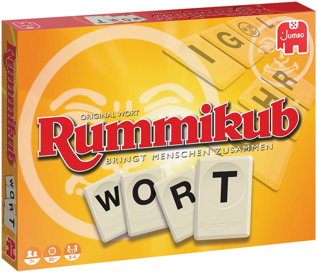 Jumbo Spiele GmbH Spiel Jumbo Spiele 03469 Original Wort Rummikub, Legespiel, Jumbo Spiele 03469 Rummikub Wort, Familienspiel