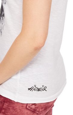 Hangowear Trachtenshirt T-Shirt PINK-TRAPPER white