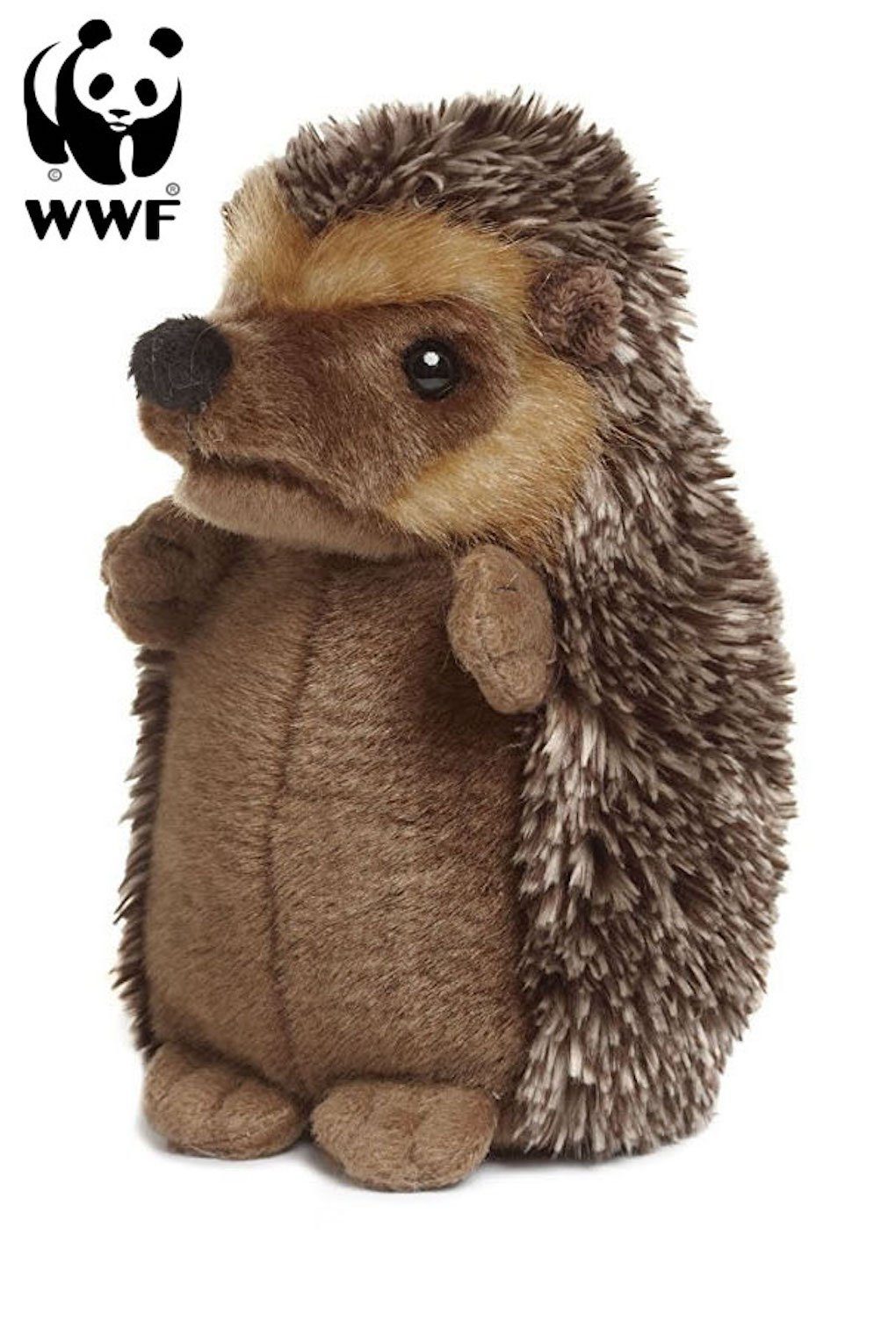 WWF Kuscheltier Plüschtier Igel (18cm, sitzend), sitzend