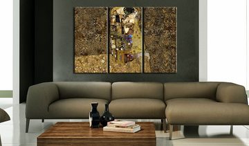 Artgeist Wandbild Klimt Inspiration - Der Kuss