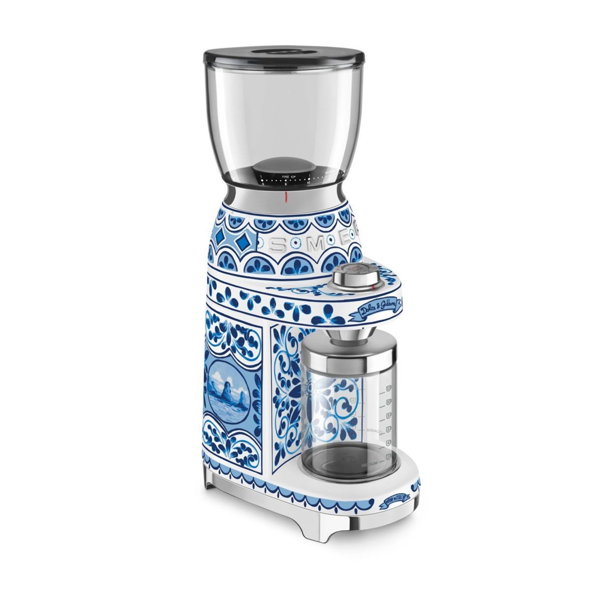 Smeg Kaffeemühle CGF01DGBEU Dolce&Gabbana Kaffeemühle blu