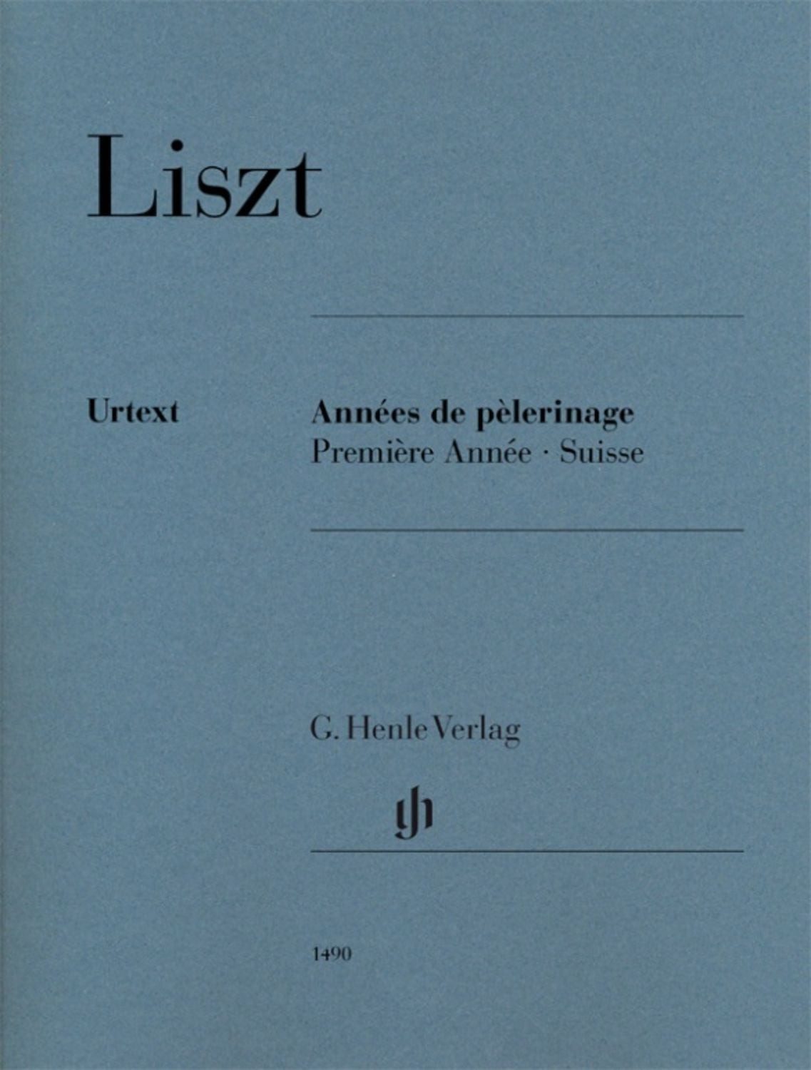 Franz Liszt - Années de pèlerinage, Première Année - Suisse / diverse