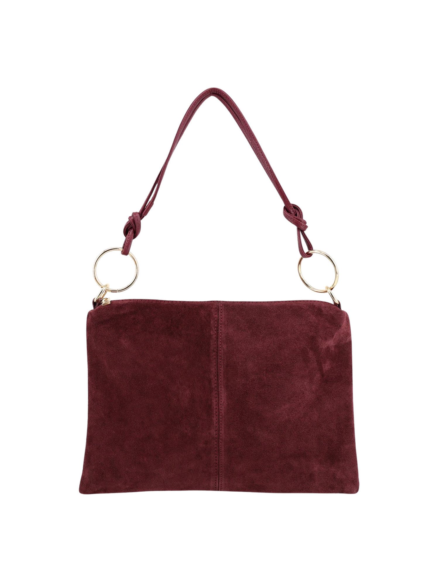 BRISE TASCHE Schultertasche Schultertasche mit Fransen aus Wildleder- Trendiger Alltagsbegleiter (Einzeltasche, 1-teilig)