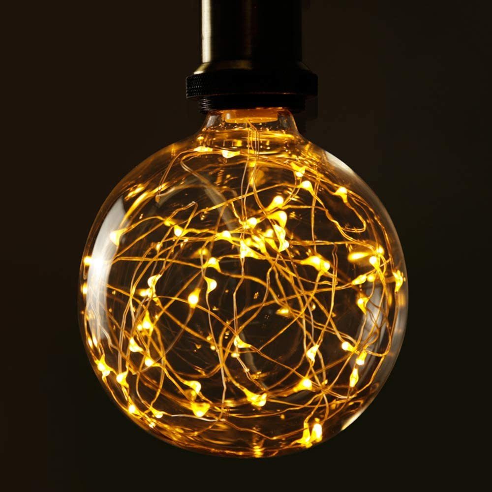 ZMH »LED Glühbirne Deko Kreative Lichterkette, 2700K G125 Kugelförmige  Dekorative für Weihnachten, Party, Hochzeit, Bar« LED-Leuchtmittel, E27,  Warmweiß online kaufen | OTTO