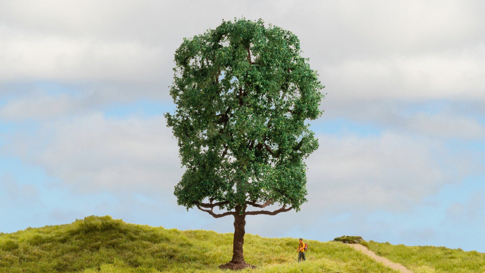 Dekobaum NOCH® Kastanie, detailgetreuer Modellbaum, 19 cm h