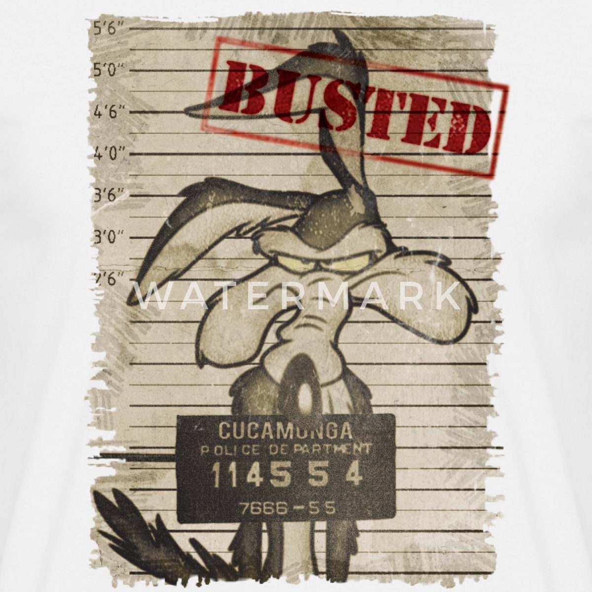 Spreadshirt T-Shirt Looney Tunes Wile E. günstig online kaufen