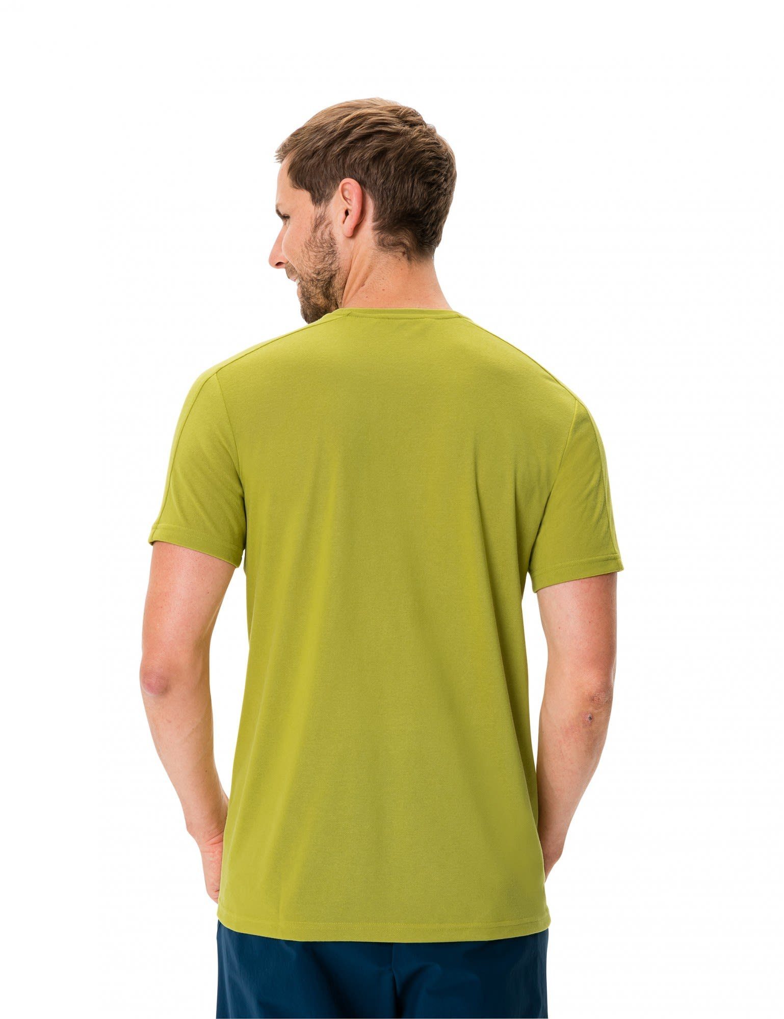 T-Shirt Kurzarm-Shirt Herren Mens Vaude VAUDE T-shirt Wild Uni Lime Gleann