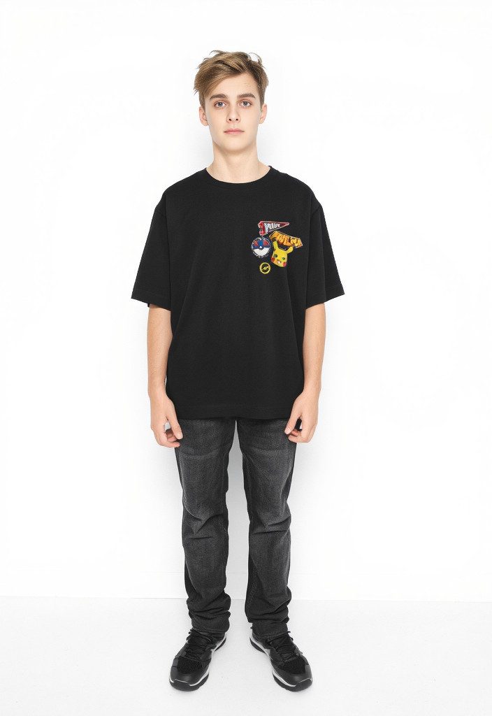Name It T-Shirt NKMJENO POKEMON NREG SS TOP BOX NOOS SKY