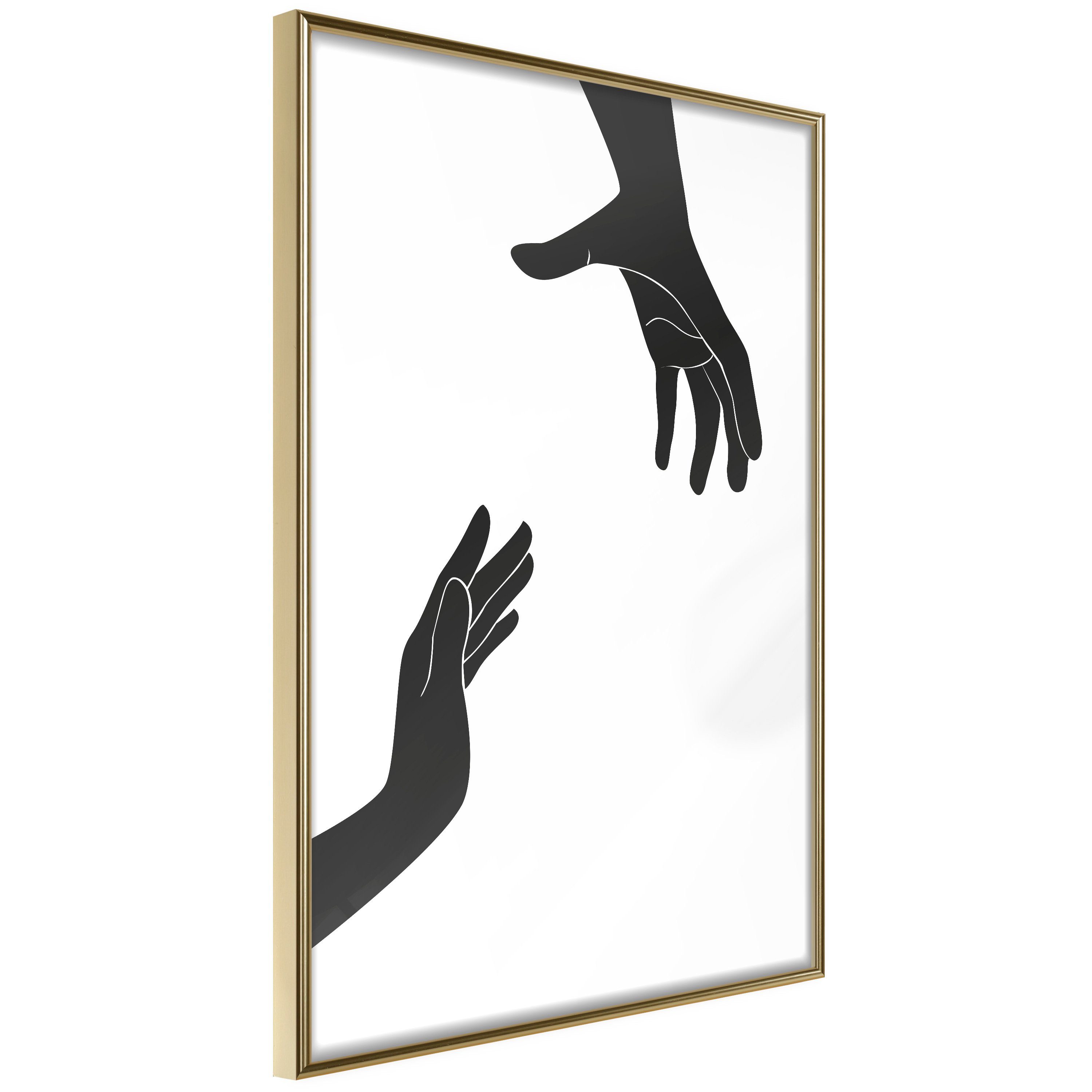 Artgeist Poster Helping Hand []