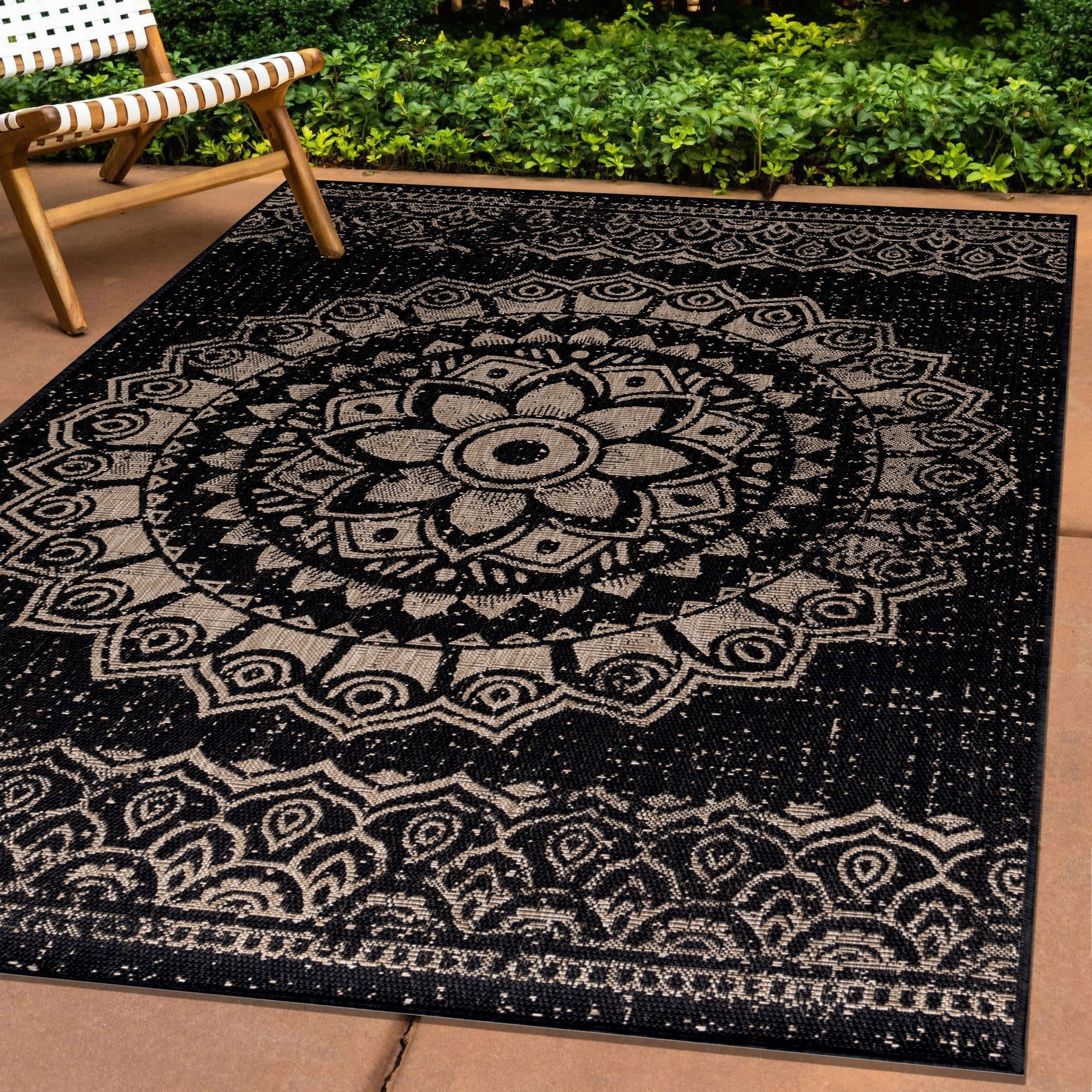 Carpettex Outdoorteppich Vintage Design, Rechteckig, Höhe: günstig online kaufen
