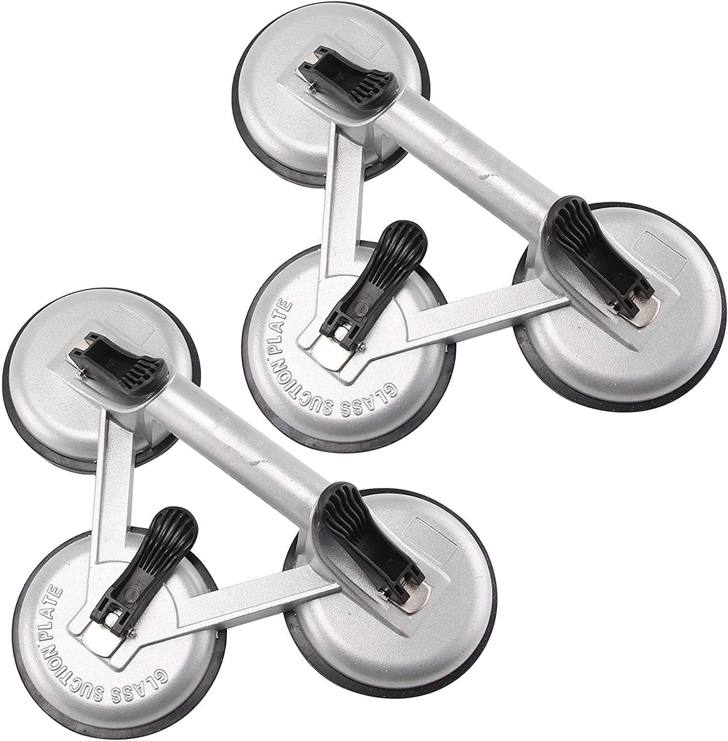 Saugnapfträger 2 Stück Glassauger 150kg Vakuum Saugheber 118mm vakuumheber