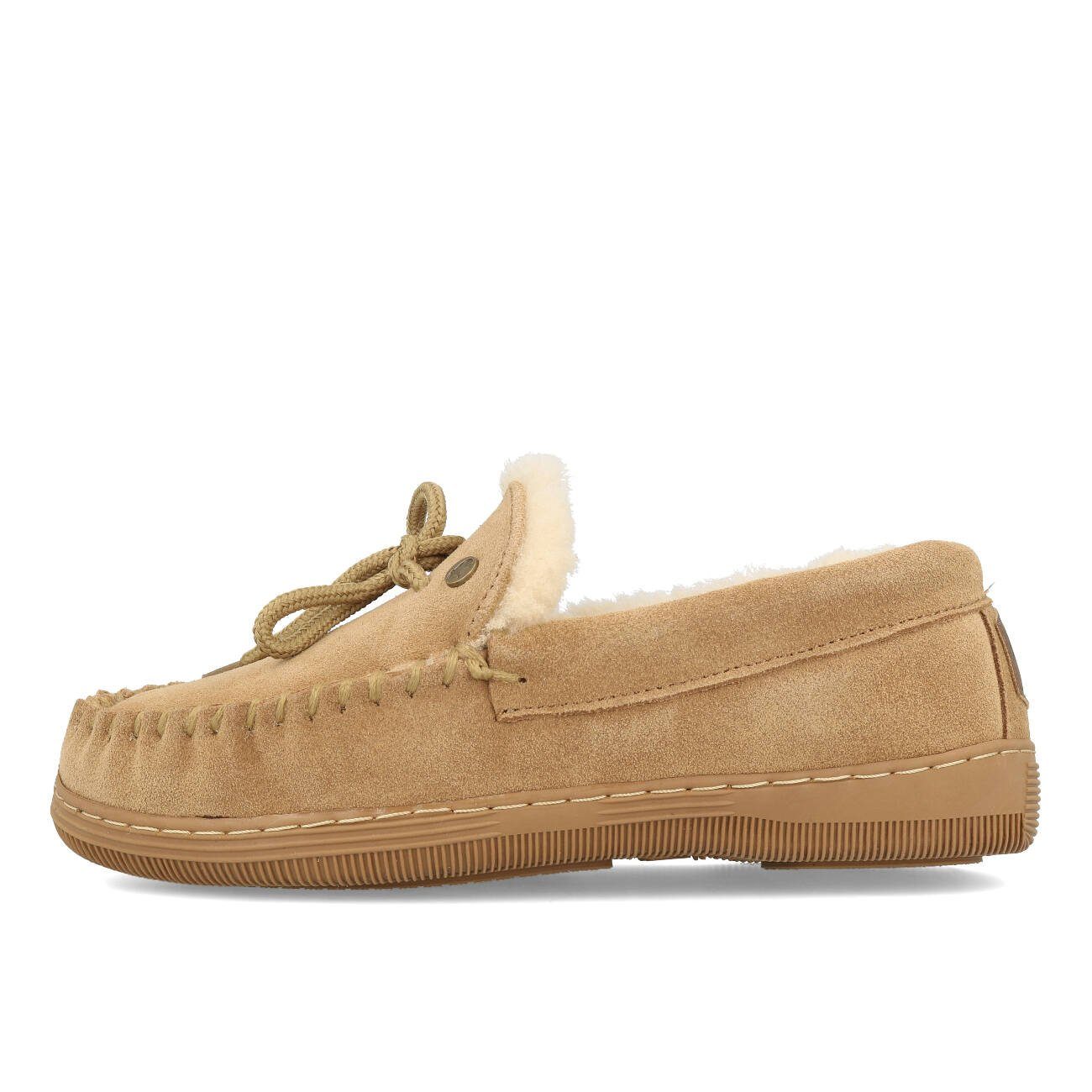 WARMBAT Warmbat Koala Women Suede Camel Plüsch Hausschuhe