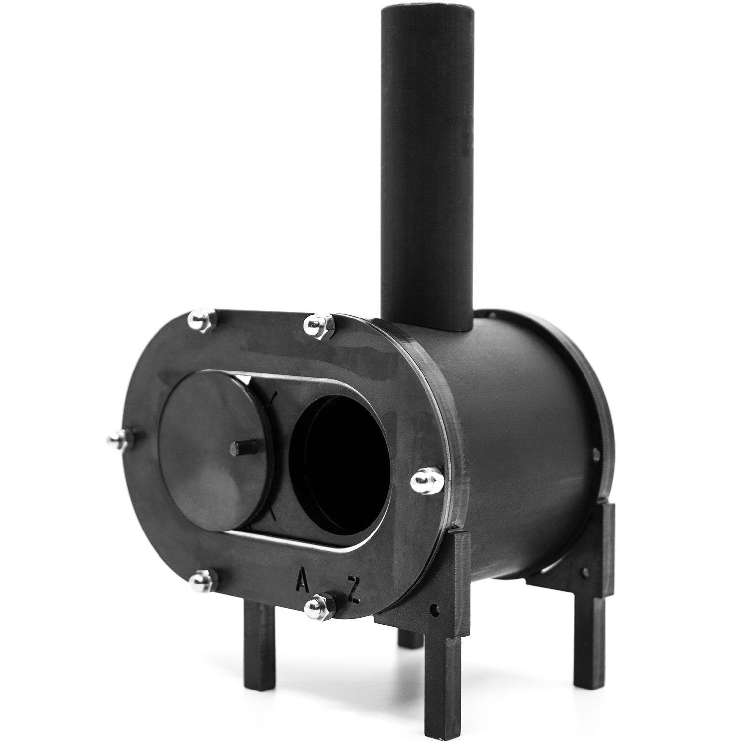 Landshop24 Räucherhaus Alpenofen Räucherofen aus Metall - Open Fire -, (1 St), Original Erzgebirge