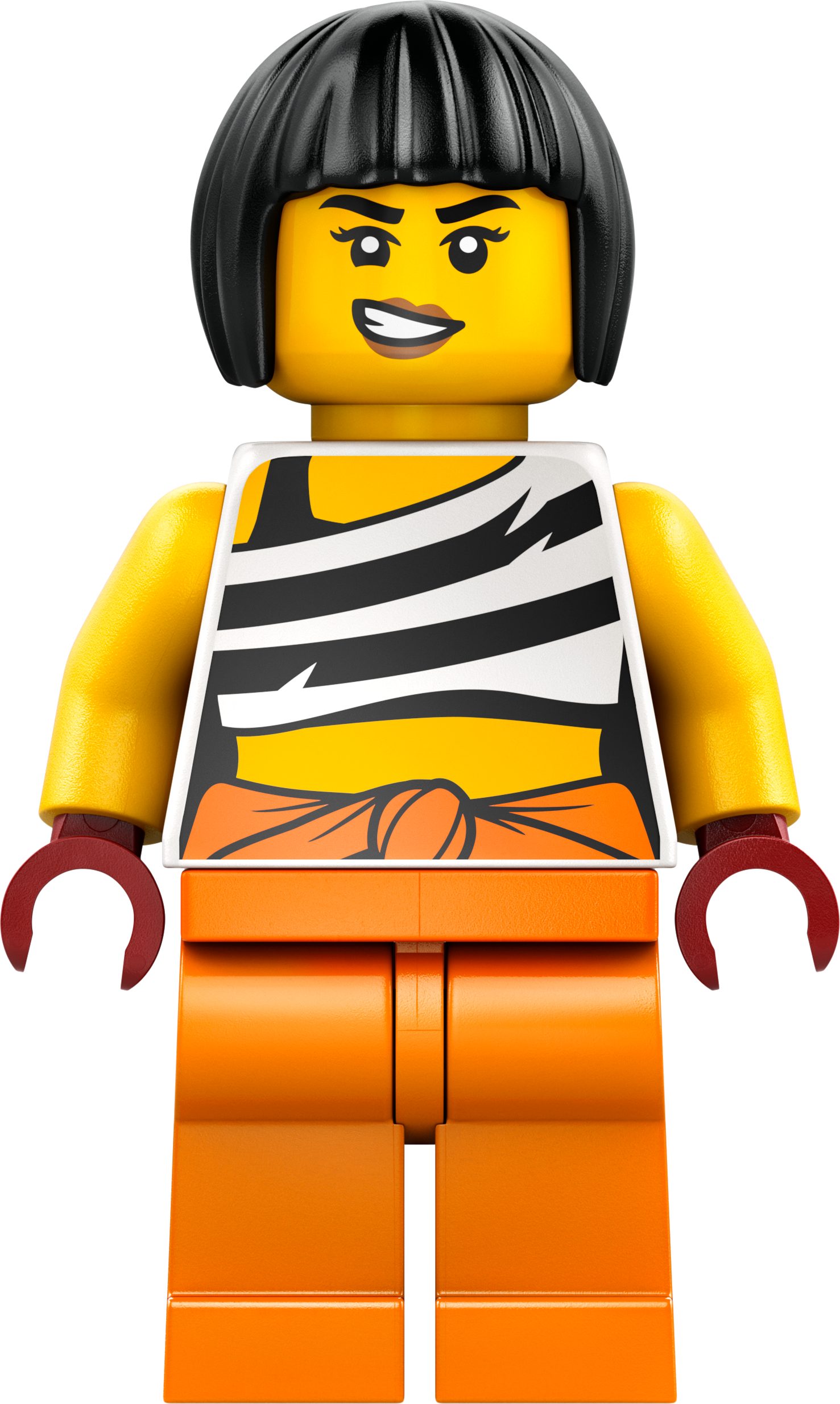 LEGO City: Figur "Frau im gestreiften Top" Spielbausteine
