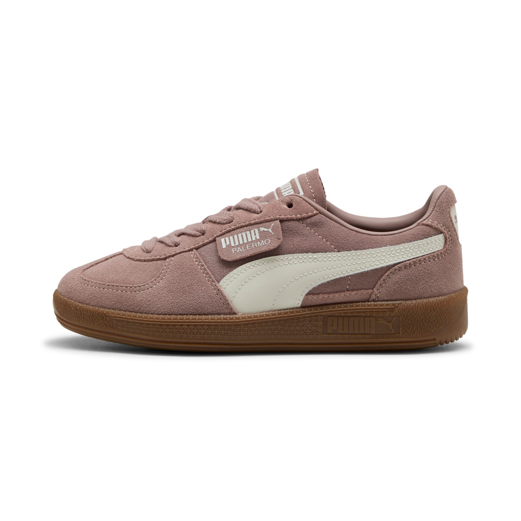 PUMA PALERMO JR Sneaker niedrige Schuhhöhe, mit Schnürung, nicht herausnehmbare Innensohle