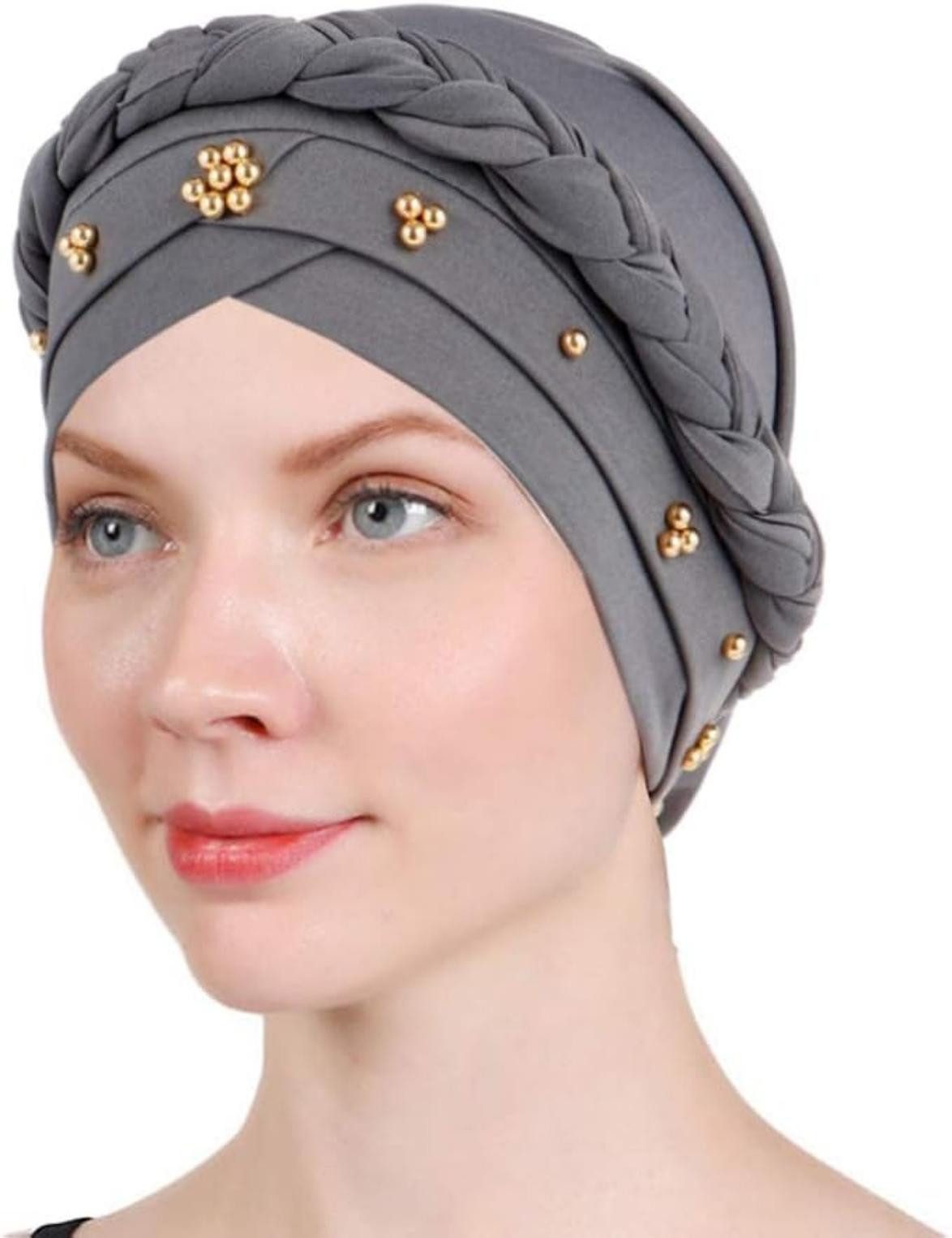 Coonoor Turbanmütze Afrikanischer Damen Geflecht Kopfbedeckung günstig online kaufen