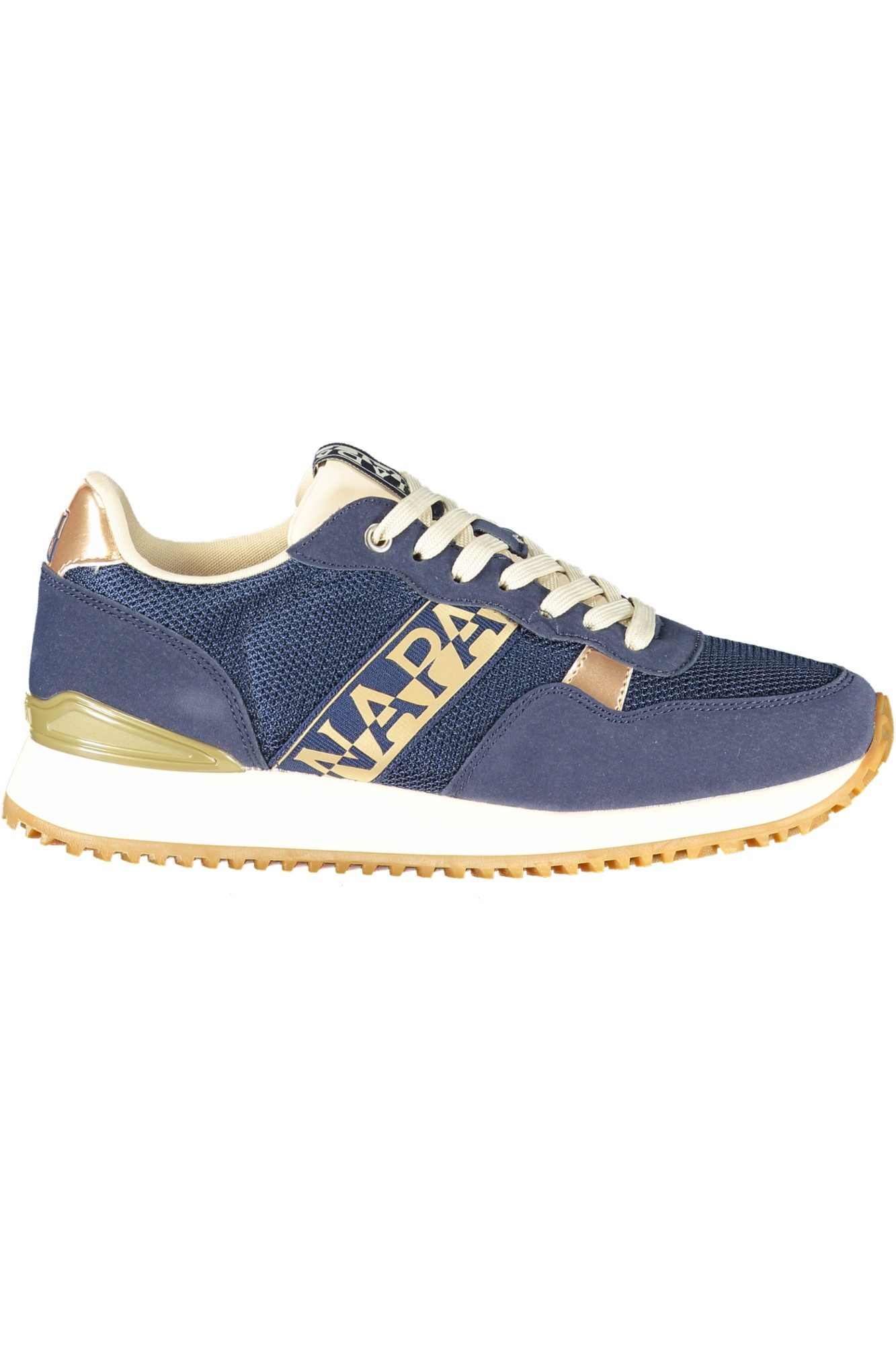 Napapijri Sneaker Stylische Damen-Sportschuhe in Blau mit goldenen