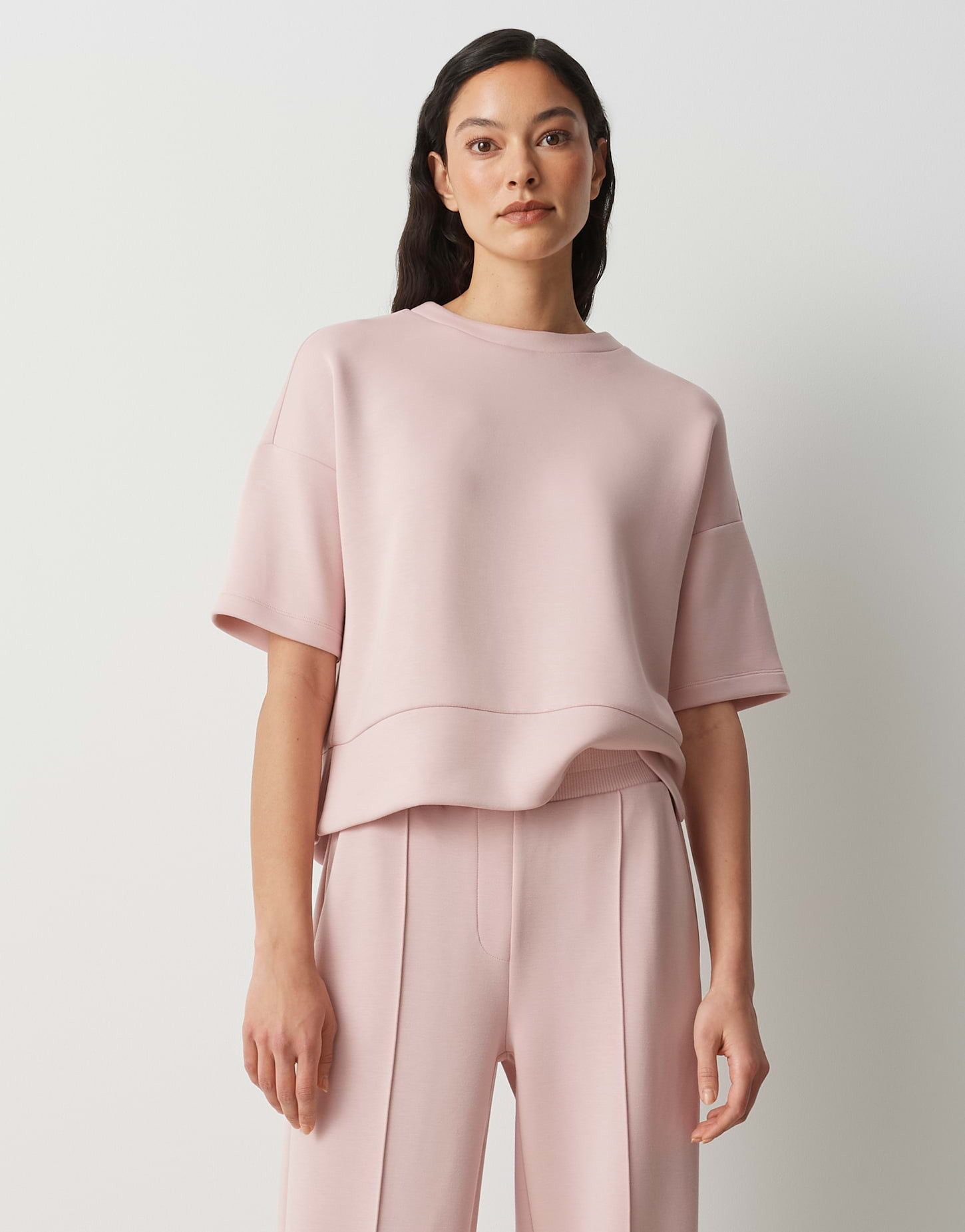OPUS Sweatshirt Gasopa aus softem Sweat mit angerauter Oberfläche Bündchen schaffen einen soften und bequemen Abschluss