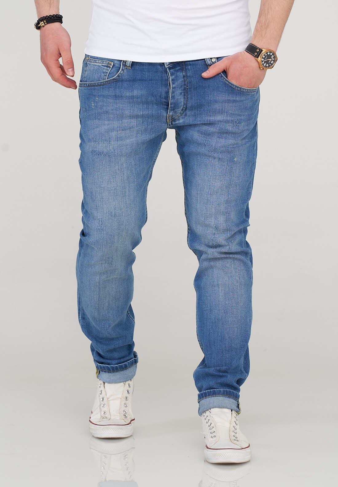 Hellblau Slim-fit-Jeans SOULSTAR MJBOBBY