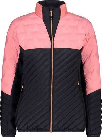 CMP Funktionsjacke WOMAN JACKET HYBRID ANTRACITE-PESCA