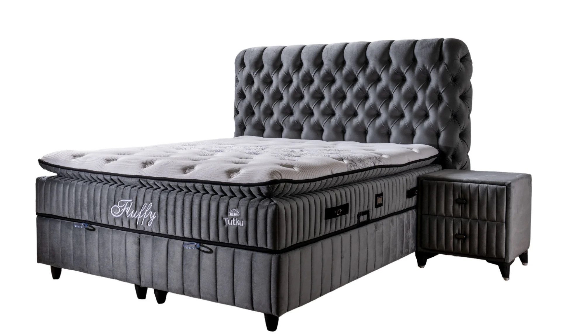 Pointhome Boxspringbett Set, Bss Bedding, Fluffy, günstig online kaufen