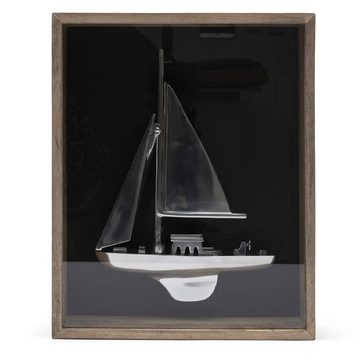 Rivièra Maison Wanddekoobjekt Bild Boot im Rahmen Sail Away