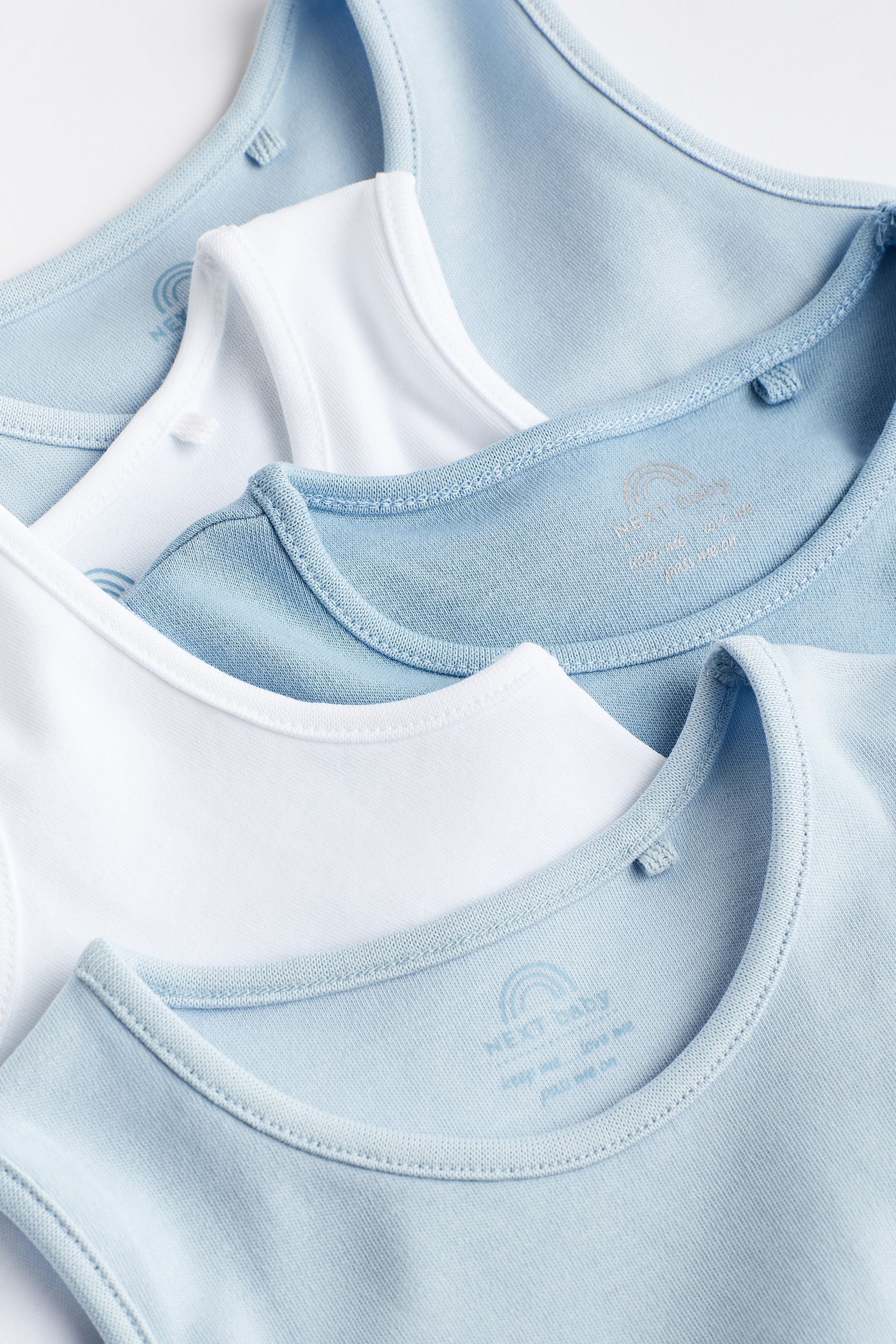 Next Body 5er-Pack ärmellose Baby-Bodysuits (5-tlg) – Bild 3 von 5