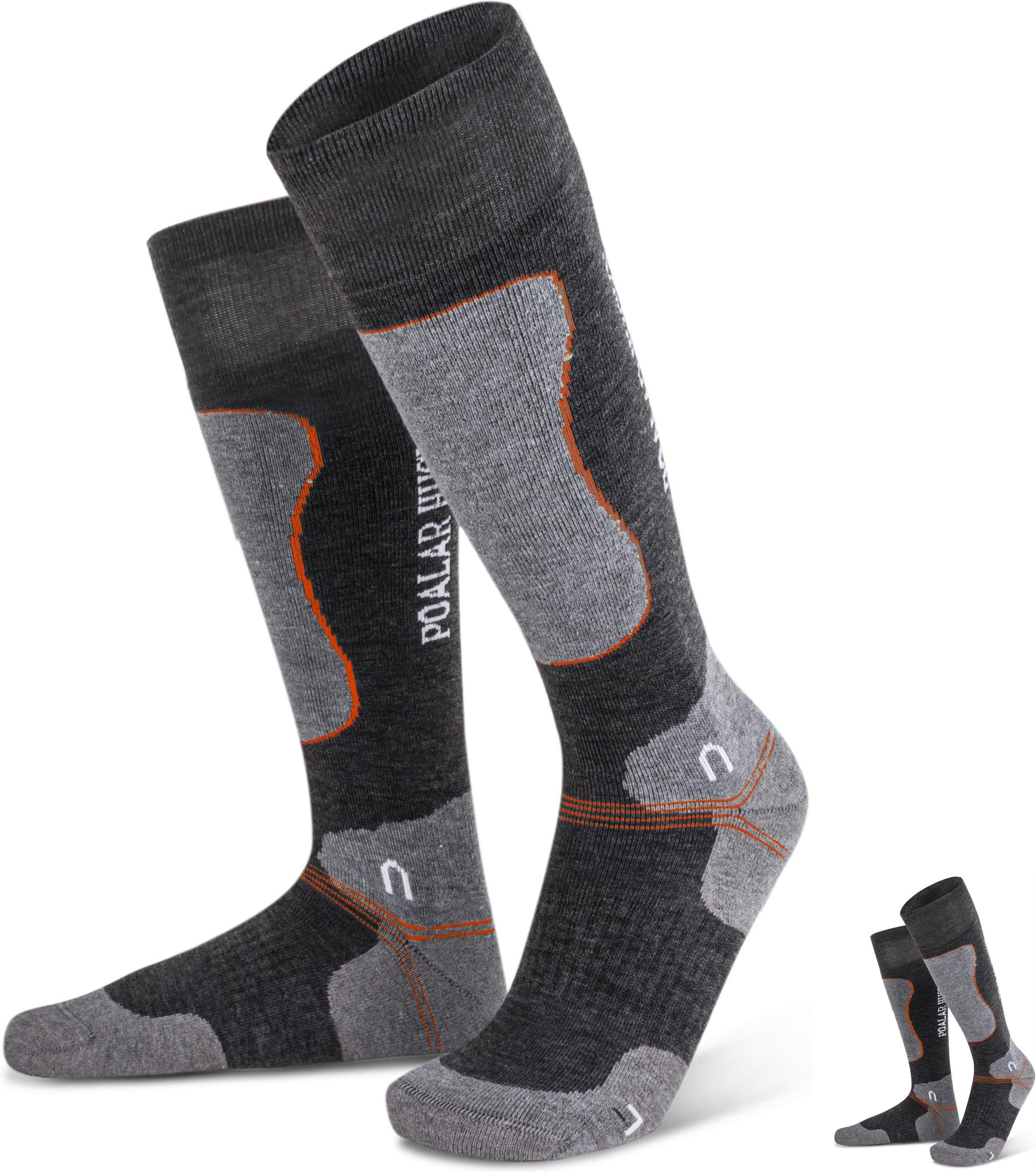 Polar Husky Skisocken 2 Paar Kniestrümpfe (2 Paar) schnelltrocknend günstig online kaufen