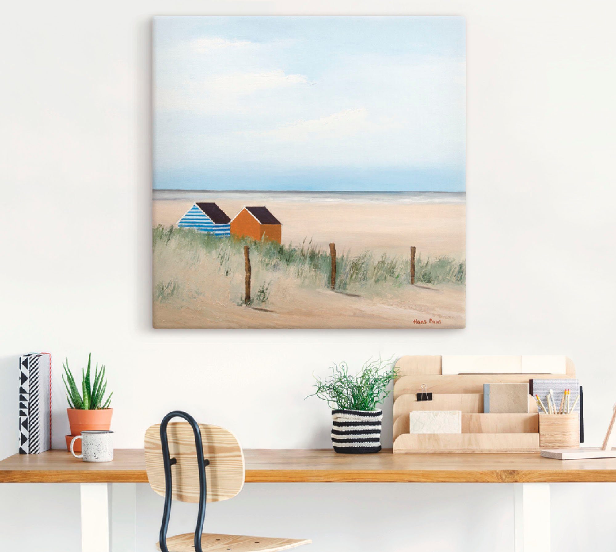 Artland Wandbild Sonniger Morgen V, Strand günstig online kaufen