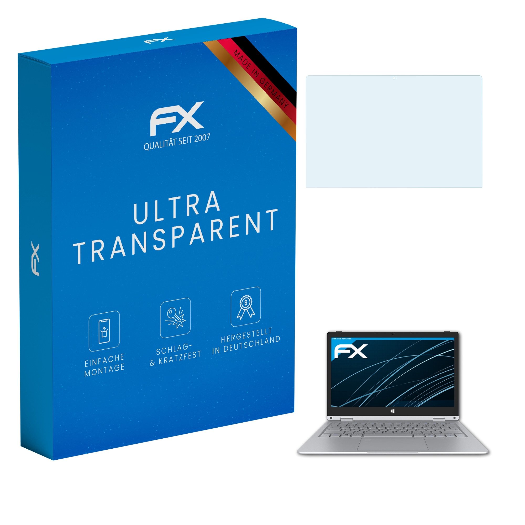 Schutzfolie Displayschutz für Trekstor Primebook C11
