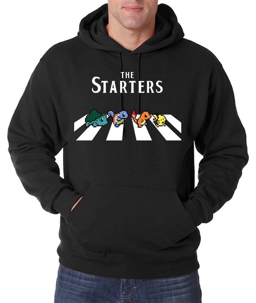 Youth Designz Kapuzenpullover Starters Herren Hoodie Pullover mit trendigem Anime Frontmotiv