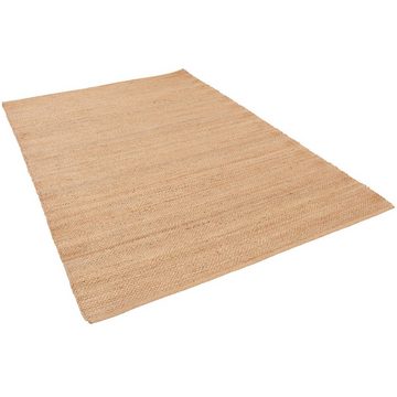 Sisalteppich Naturfaser Teppich Jute Salsa Uni, Pergamon, Rechteckig, Höhe: 11 mm