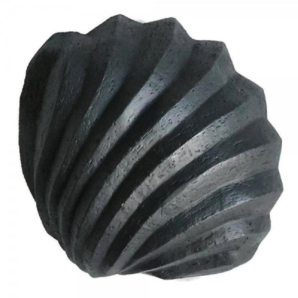 Cooee Design Skulptur Dekofigur Sculpture The Clam Shell Coal