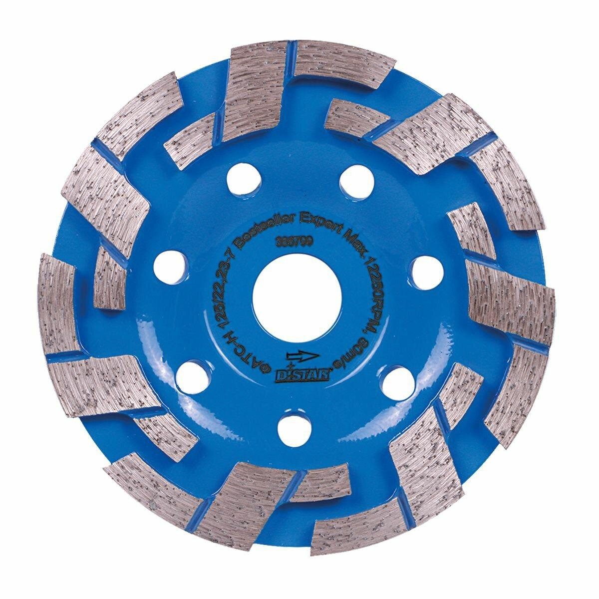 Distar Schleifteller DISTAR SCHÜSSELSCHEIBE BESTSELLER EXPERT 125 x 22,23mm