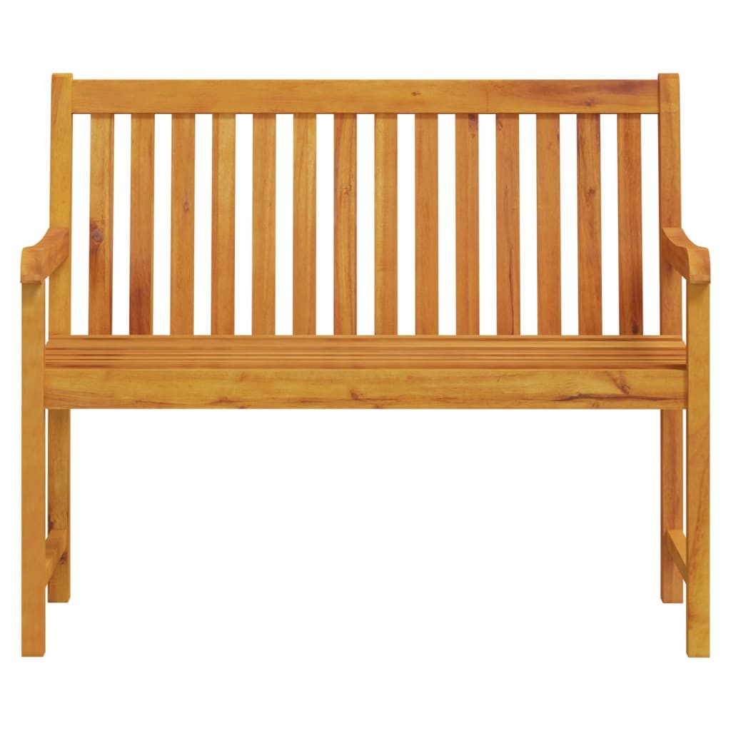 vidaXL Gartenbank Gartenbank 110 cm Massivholz (1-St)