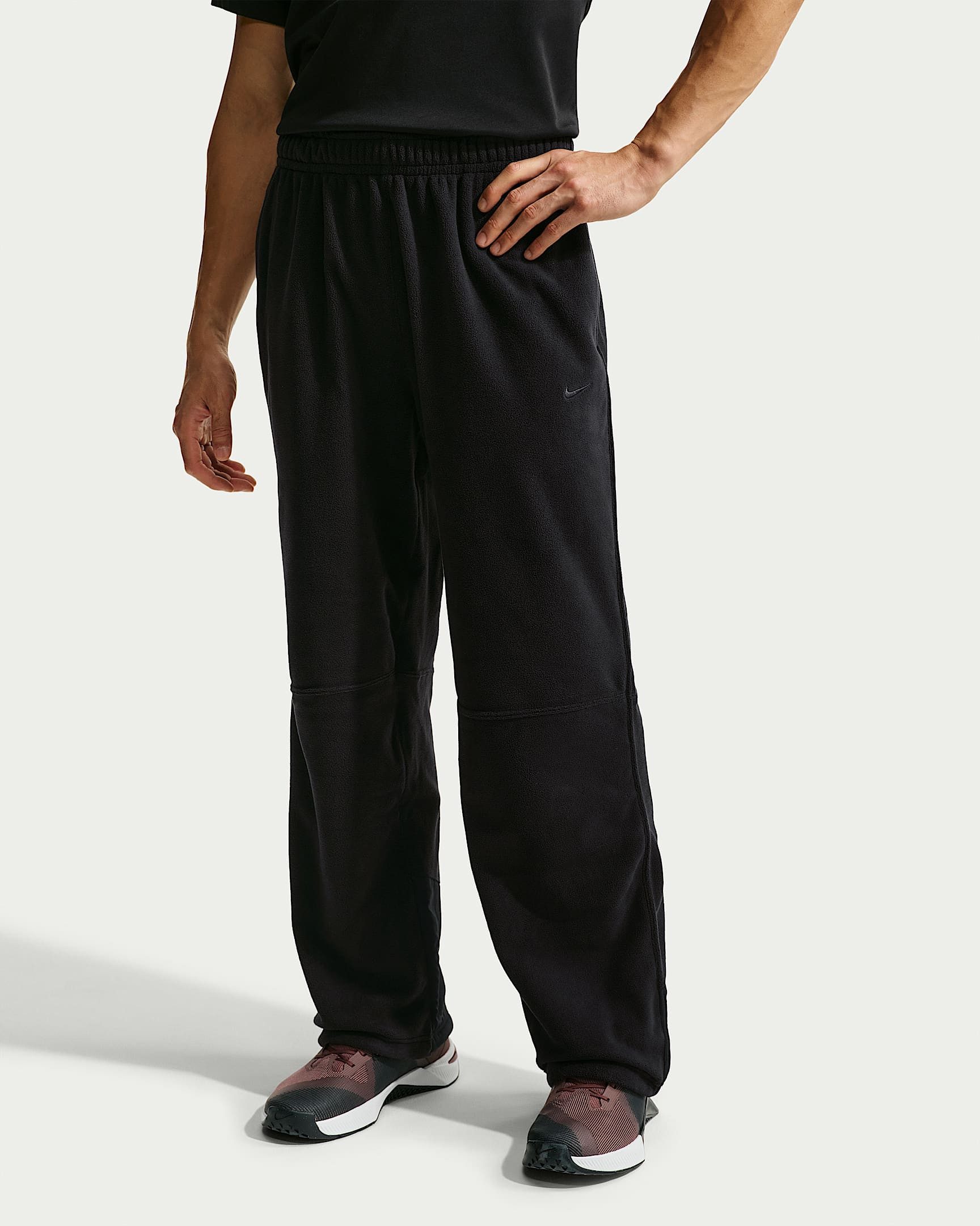 Nike Trainingshose M NK TF PANT POLAR schnell trocknendes Material, aus Interlock-Material, atmungsaktiv