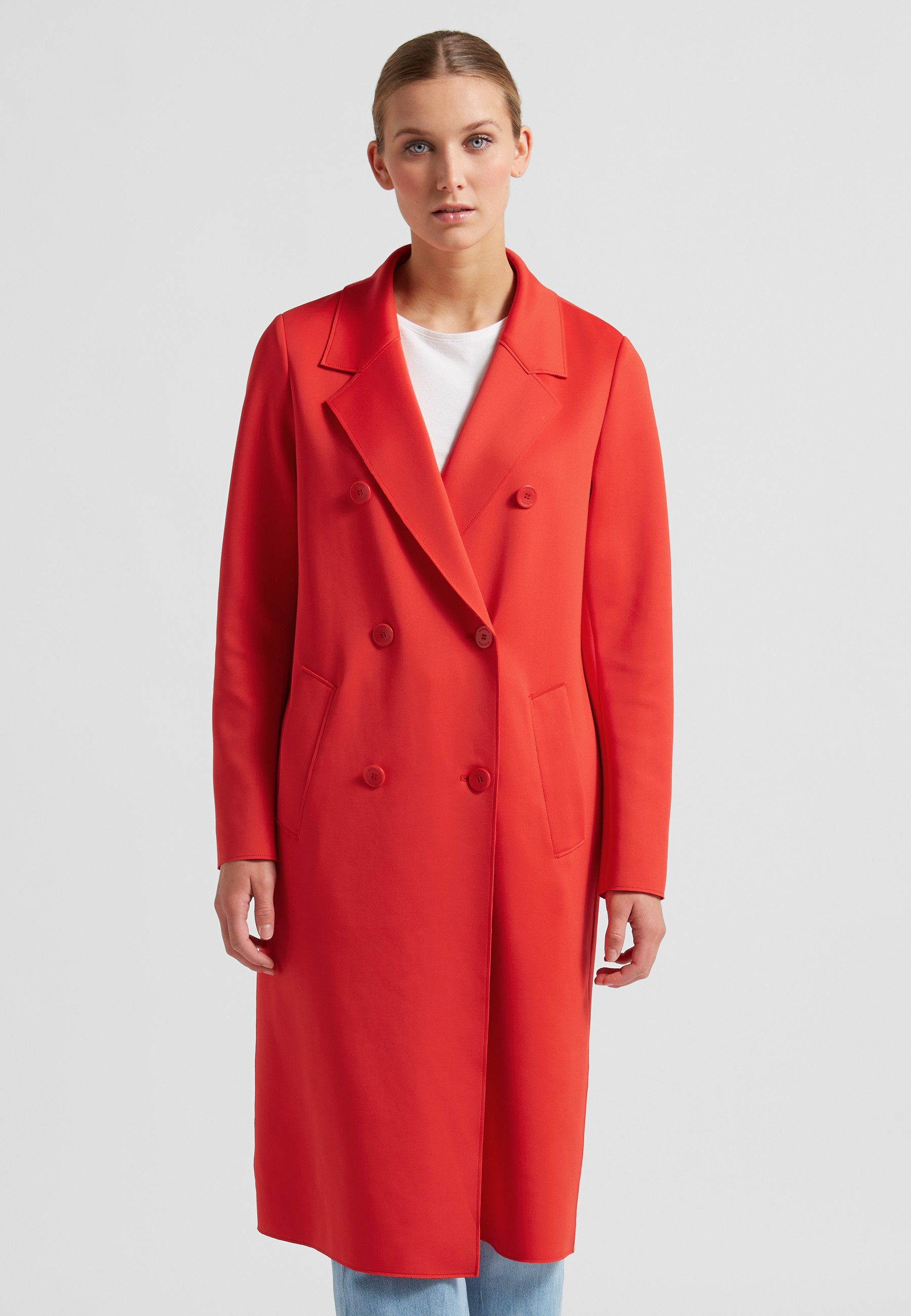 Milestone Langmantel MSAbby Damen elegant, klassisch Knöpfe günstig online kaufen