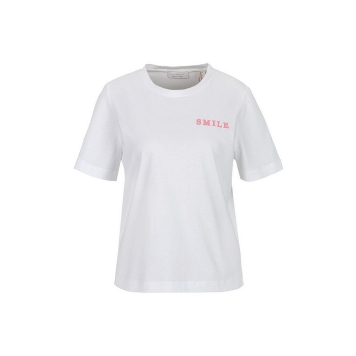 Rich & Royal T-Shirt T-Shirt mit "Smile"-Print