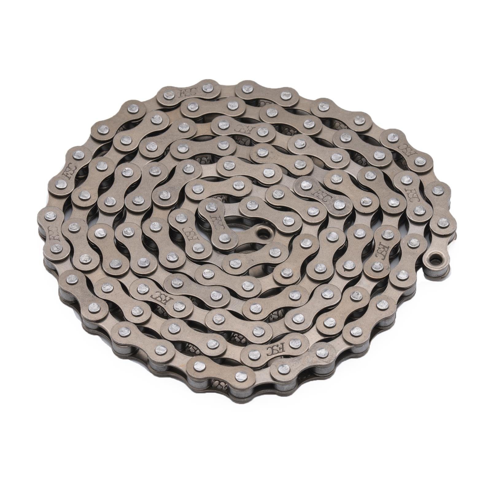 BENSON Fahrradkette Fahrradkette Fahrrad Kette Bike MTB 1/2X1/8X114L inkl Kettenschloss, 114 Glieder