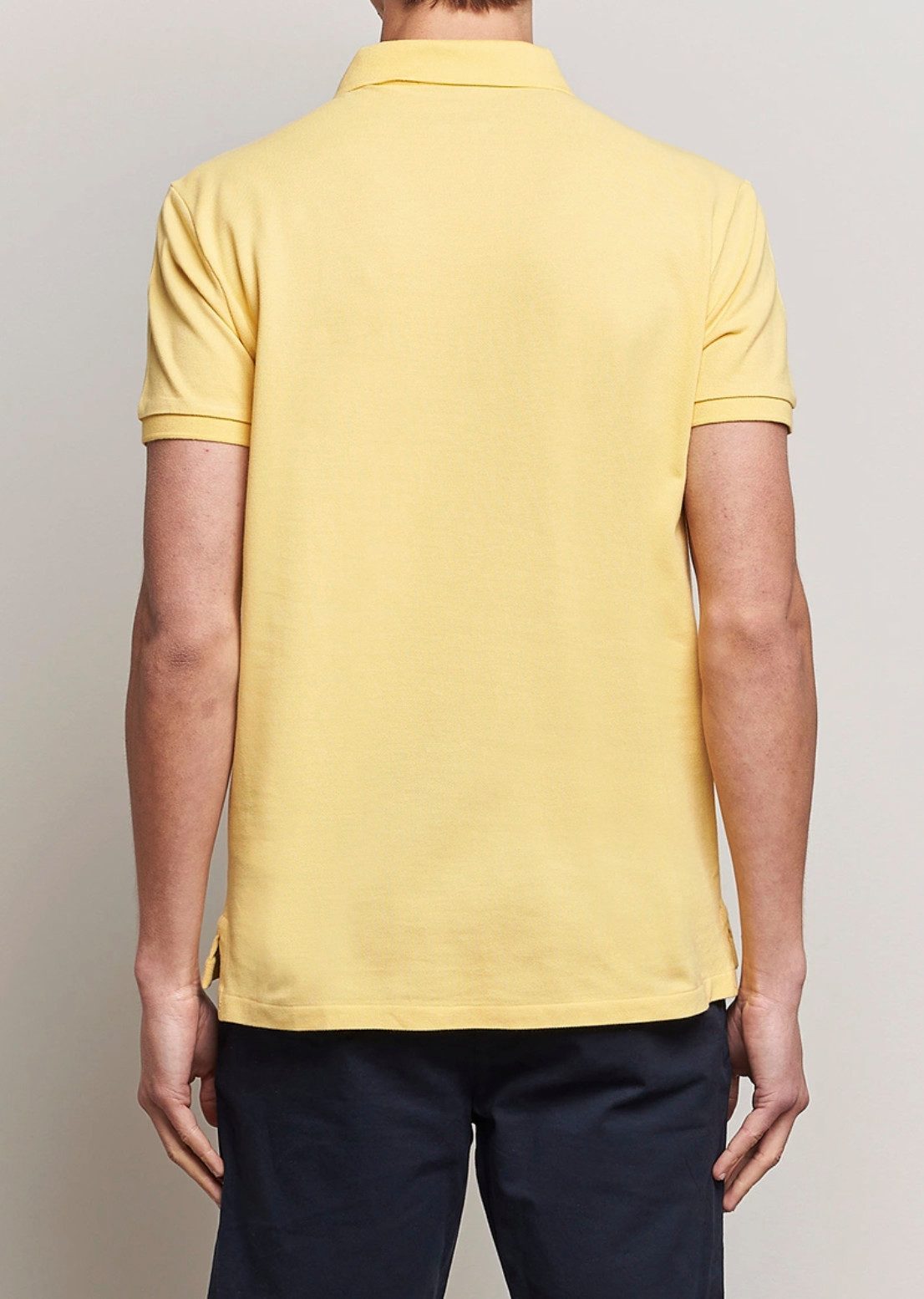 Polo Ralph Lauren Poloshirt Herren Hemd Custom Slim Fit Polohemd L Sofort authentifizierbar durch QR-Code über das Ralph Lauren System