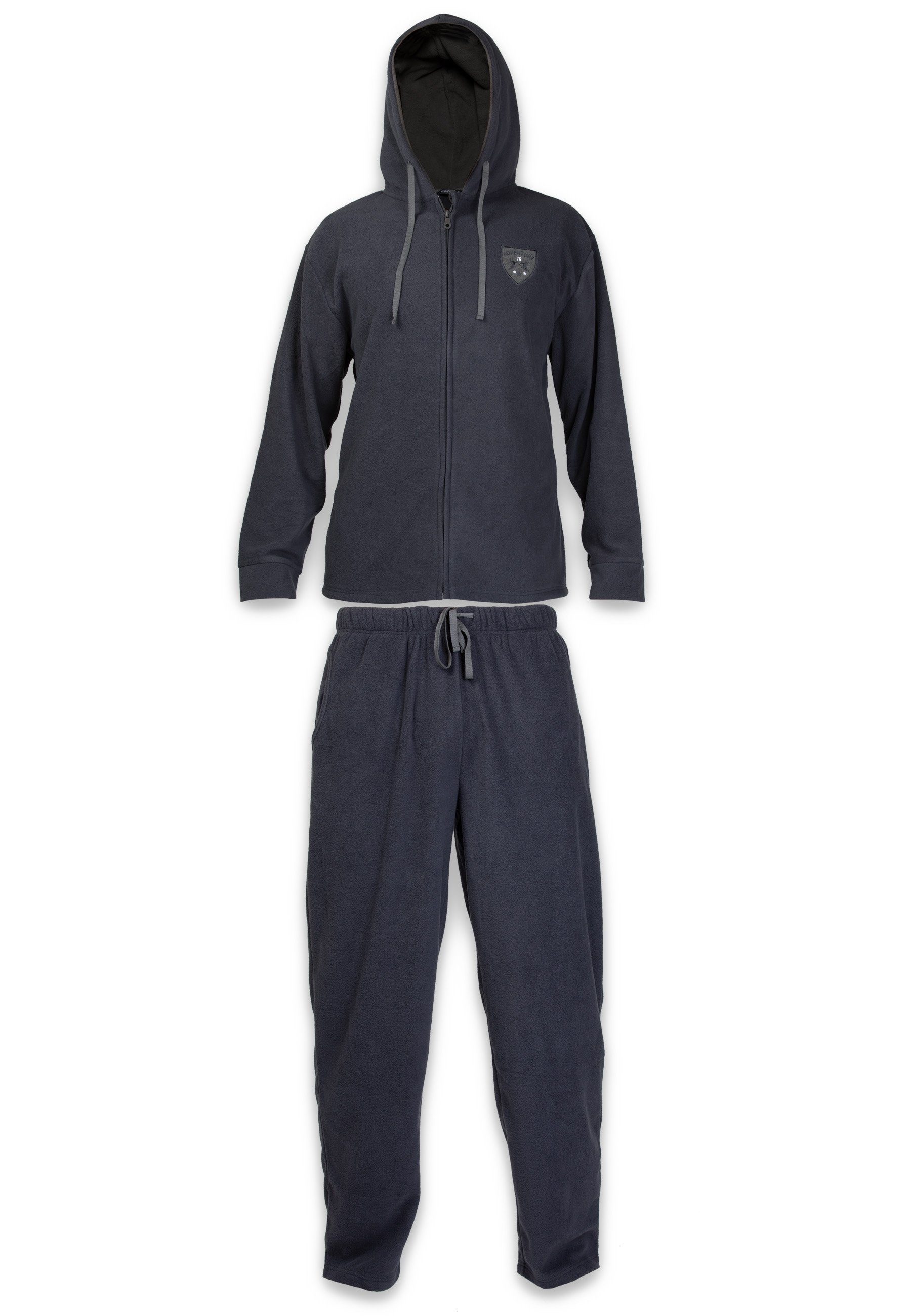 SLOUCHER Hausanzug Fleece-Anzug Hausanzug für Herren - SLOUCHER