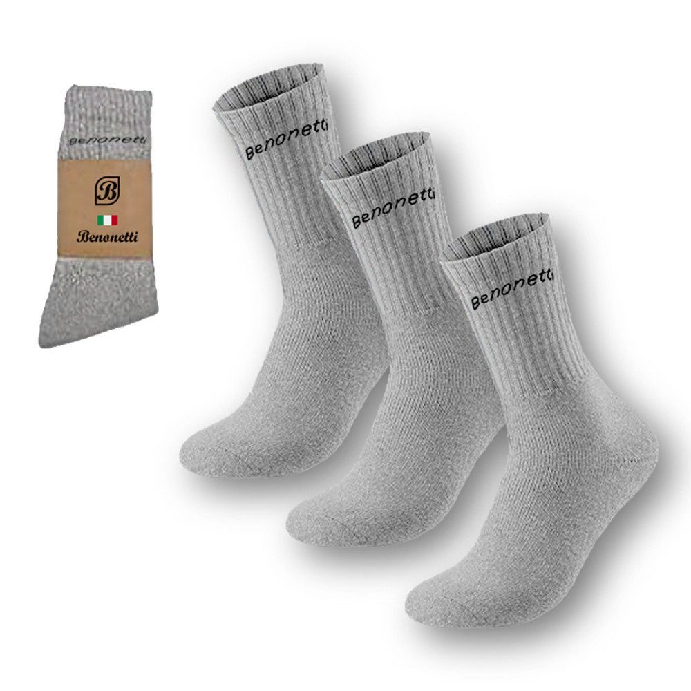 Tennissocken für Herren & Damen - Unisex Sportsocken Baumwolle - Laufsocken